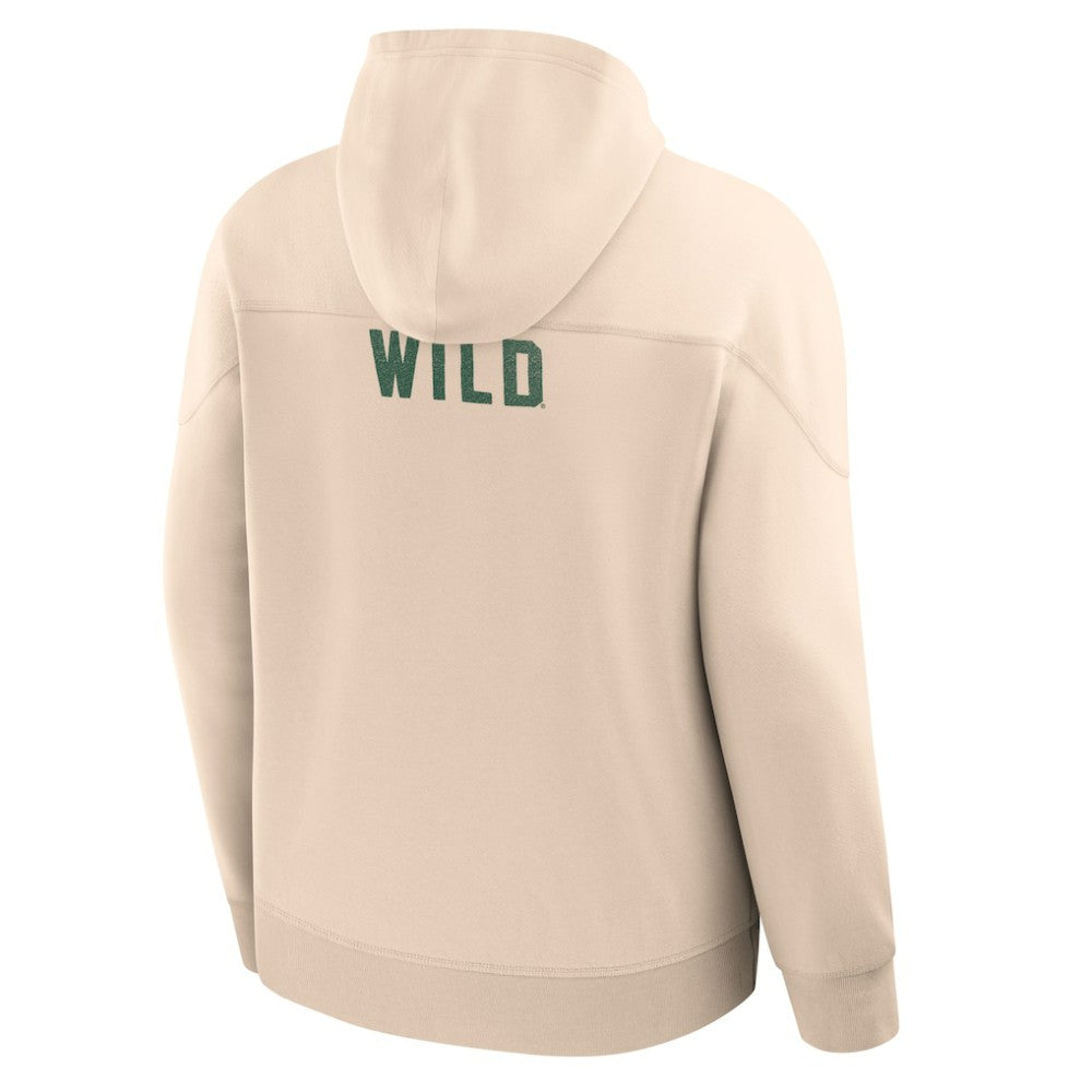 Minnesota Wild Fanatics Vintage Hoodie - Cream | US 202756929