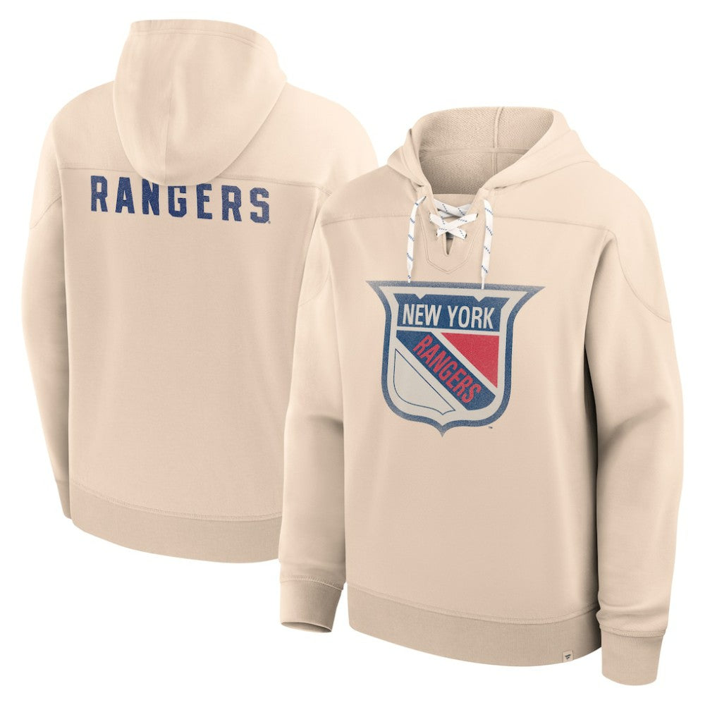 New York Rangers Fanatics Vintage Hoodie - Cream | US 202756931