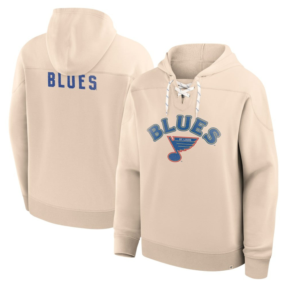 St. Louis Blues Fanatics Vintage Hoodie - Cream | US 202756933