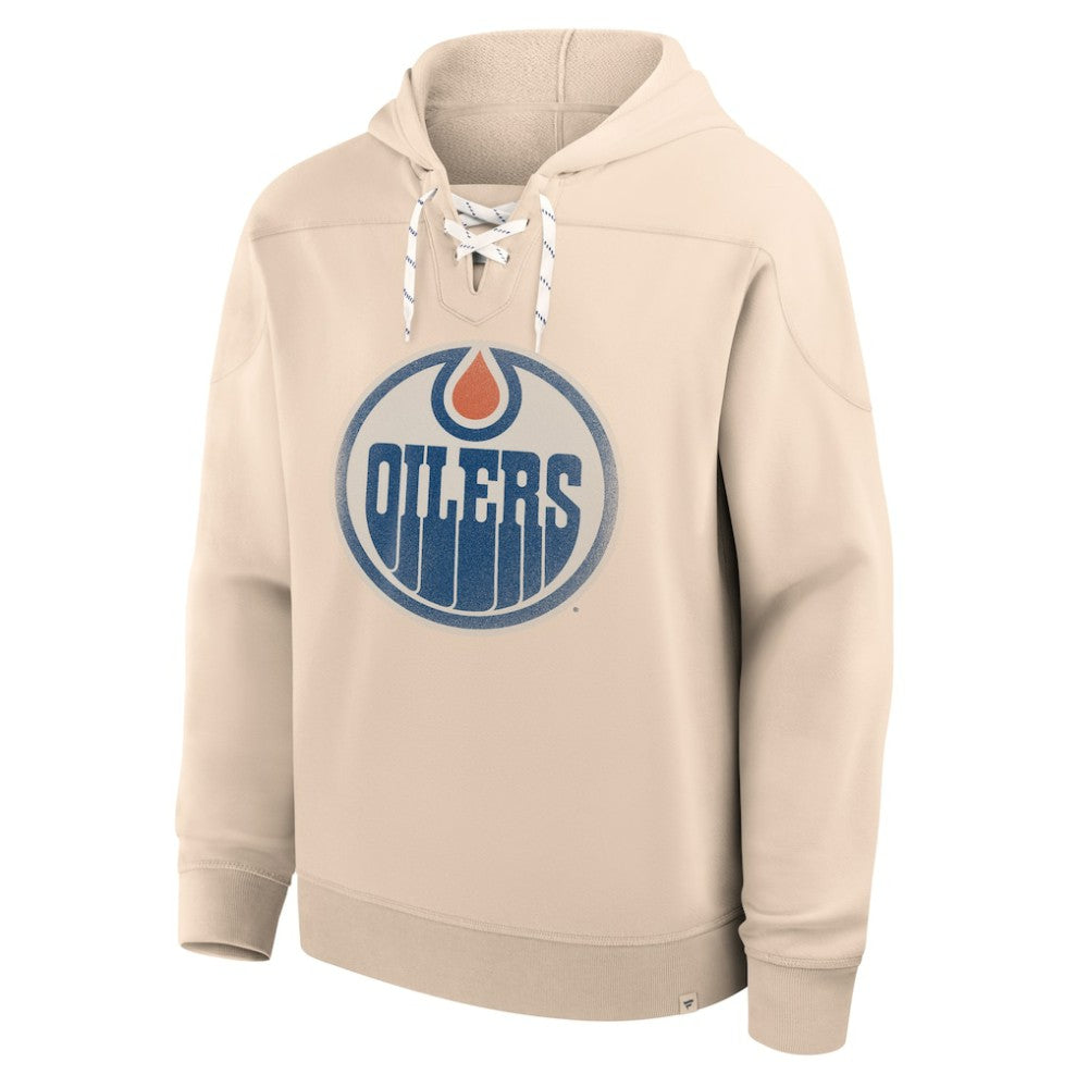 Edmonton Oilers Fanatics Vintage Hoodie - Cream | US 202756937