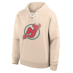 New Jersey Devils Fanatics Vintage Hoodie - Cream | US 202756951