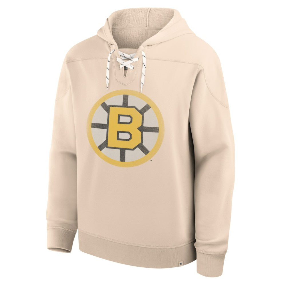 Boston Bruins Fanatics Vintage Hoodie - Cream | US 202756958