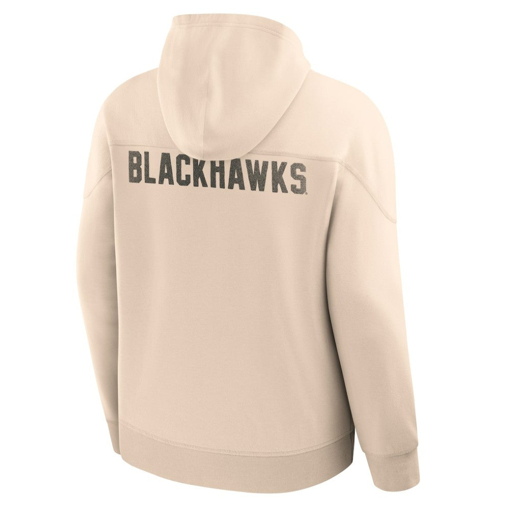 Chicago Blackhawks Fanatics Vintage Hoodie - Cream | US 202756959