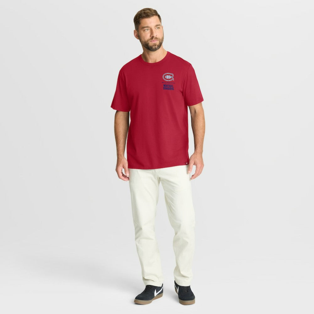 Montreal Canadiens Fanatics Crash The Net Legacy T-Shirt - Red | US 202756994