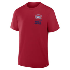 Montreal Canadiens Fanatics Crash The Net Legacy T-Shirt - Red | US 202756994