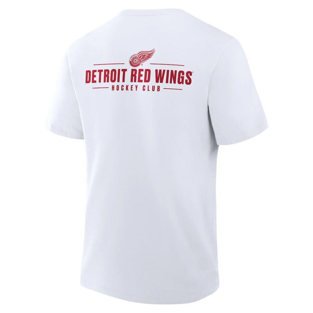 Detroit Red Wings Fanatics Crash The Net Legacy T-Shirt - White | US 202756996