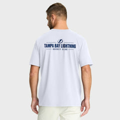 Tampa Bay Lightning Fanatics Crash The Net Legacy T-Shirt - White | US 202756997