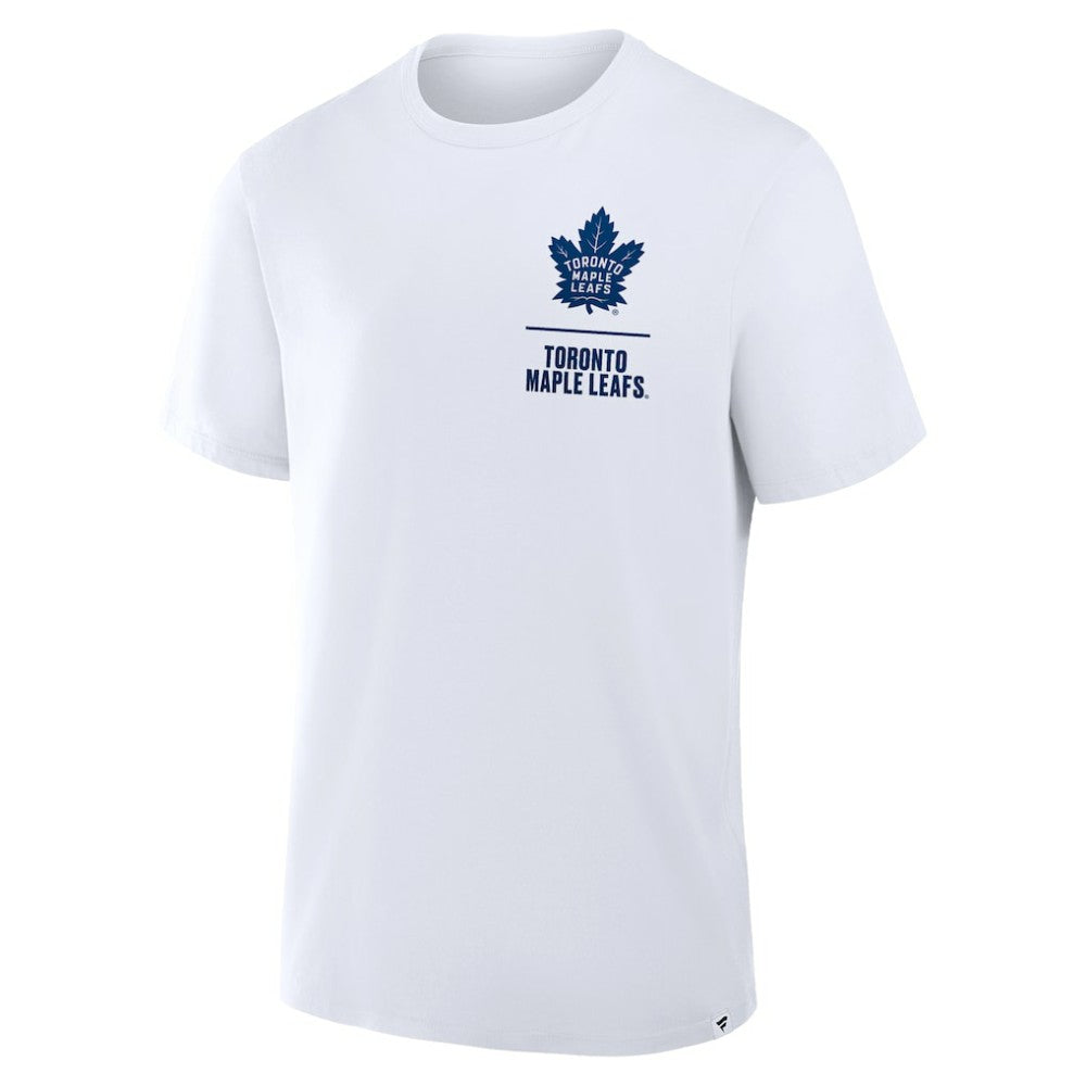 Toronto Maple Leafs Fanatics Crash The Net Legacy T-Shirt - White | US 202756998