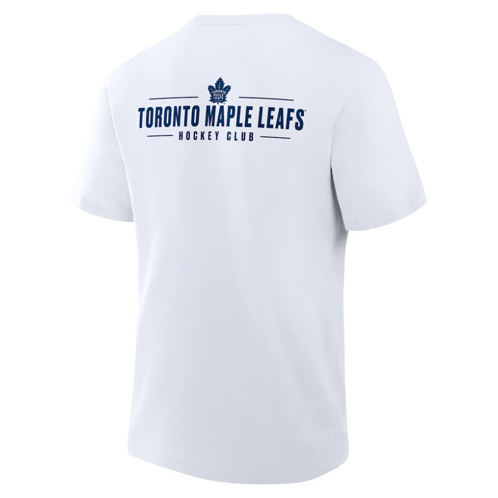 Toronto Maple Leafs Fanatics Crash The Net Legacy T-Shirt - White | US 202756998