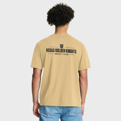 Vegas Golden Knights Fanatics Crash The Net Legacy T-Shirt - Gold | US 202756999