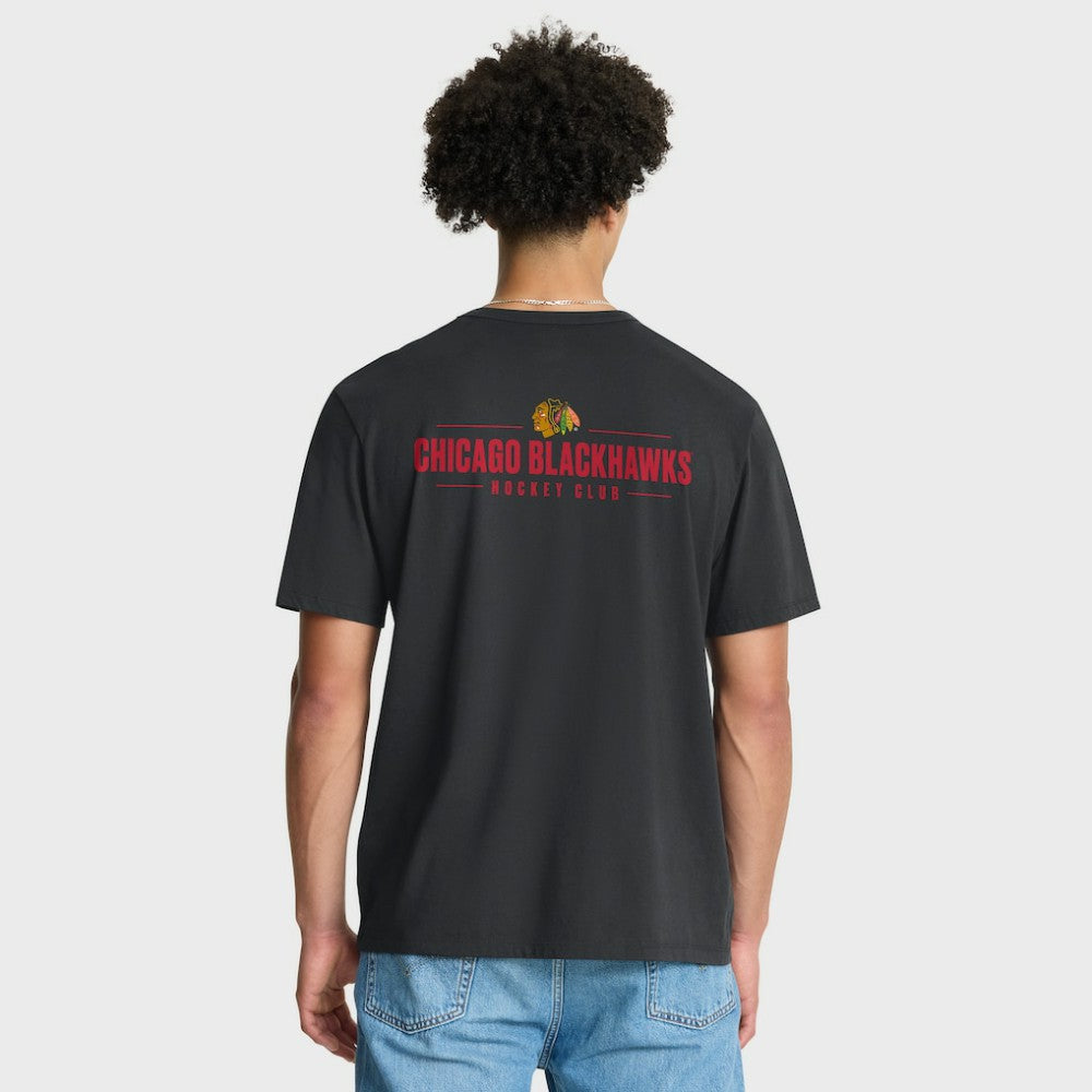Chicago Blackhawks Fanatics Crash The Net Legacy T-Shirt - Black | US 202757010