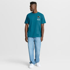 San Jose Sharks Fanatics Crash The Net Legacy T-Shirt - Teal | US 202757012
