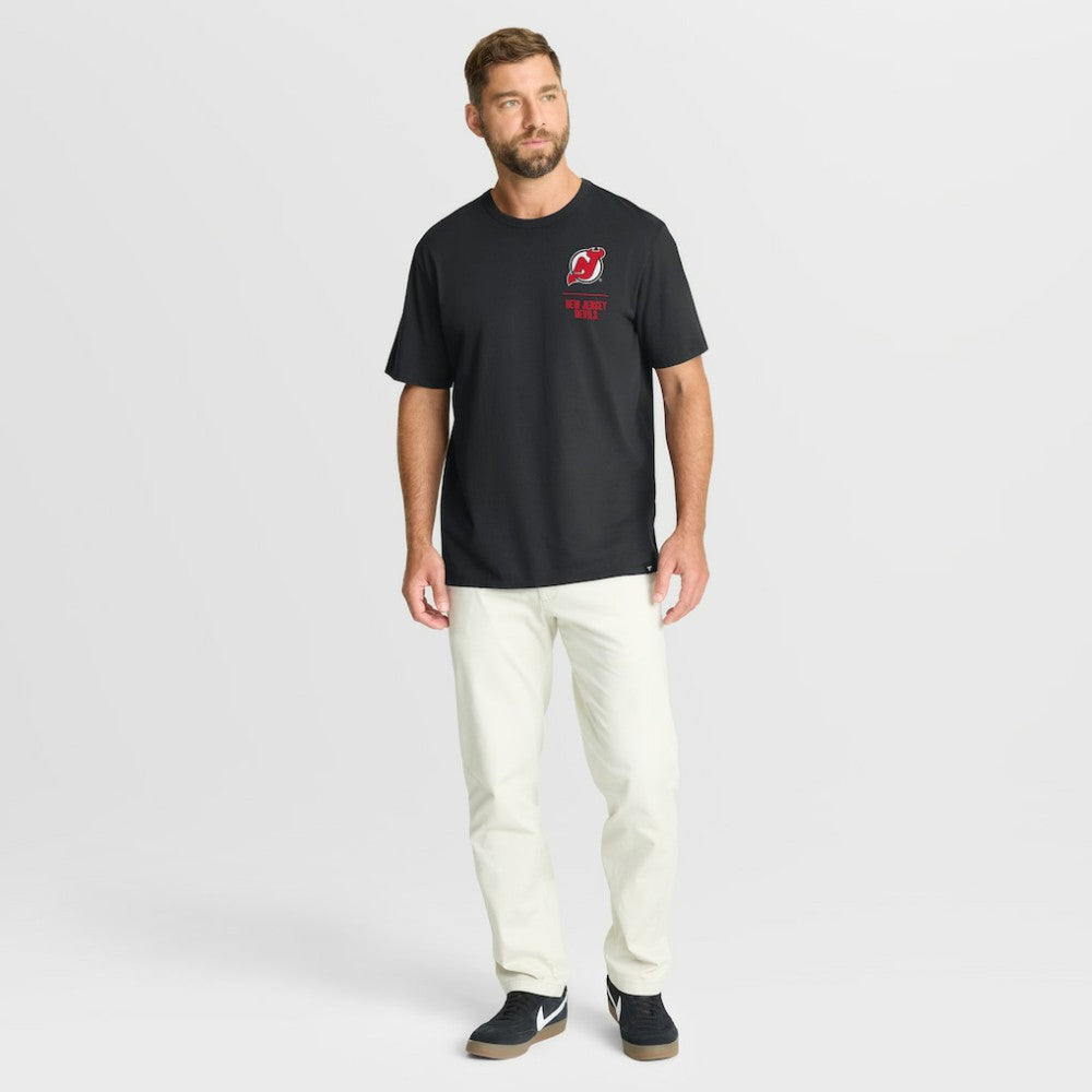 New Jersey Devils Fanatics Crash The Net Legacy T-Shirt - Black | US 202757015
