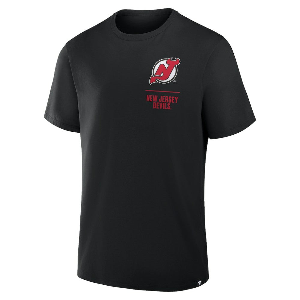 New Jersey Devils Fanatics Crash The Net Legacy T-Shirt - Black | US 202757015