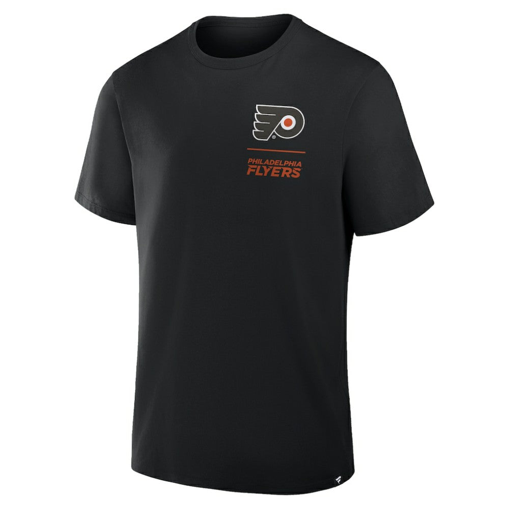 Philadelphia Flyers Fanatics Crash The Net Legacy T-Shirt - Black | US 202757016