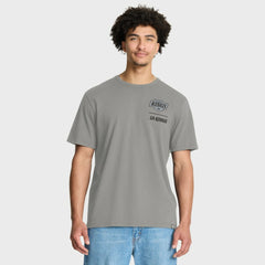 Los Angeles Kings Fanatics Crash The Net Legacy T-Shirt - Gray | US 202757017