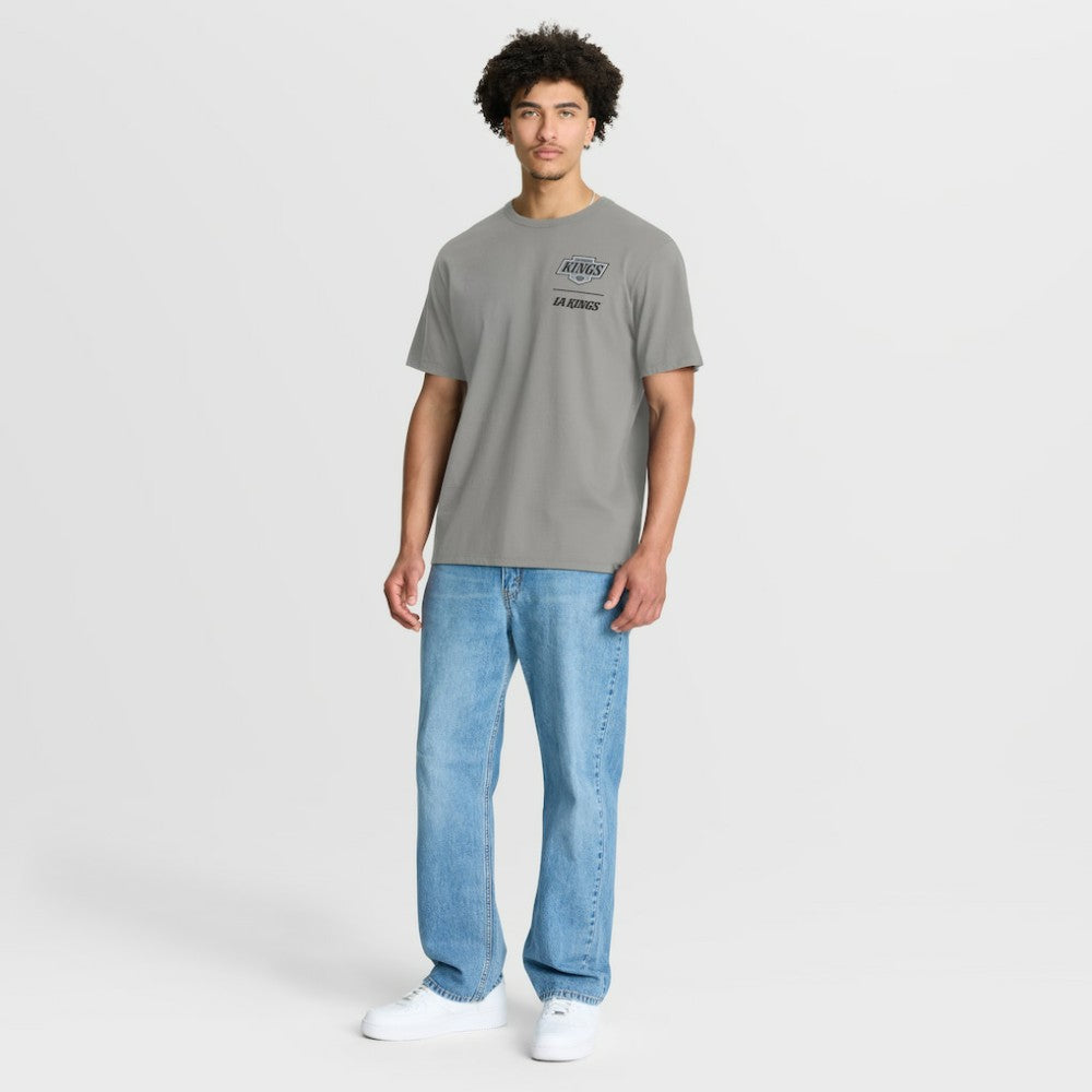 Los Angeles Kings Fanatics Crash The Net Legacy T-Shirt - Gray | US 202757017