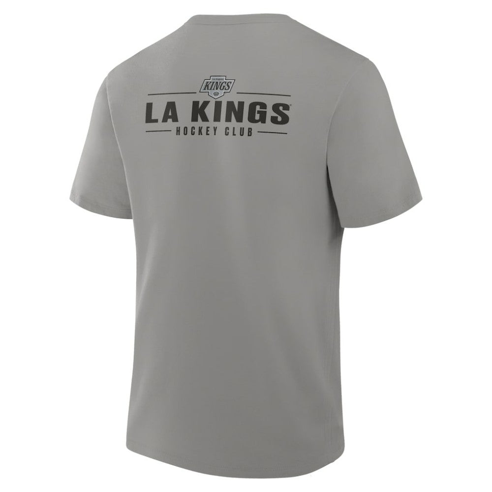 Los Angeles Kings Fanatics Crash The Net Legacy T-Shirt - Gray | US 202757017