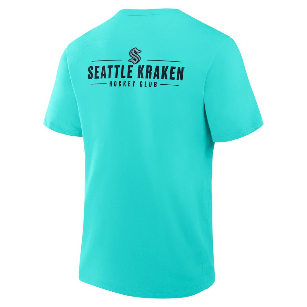 Seattle Kraken Fanatics Crash The Net Legacy T-Shirt - Light Blue | US 202757024
