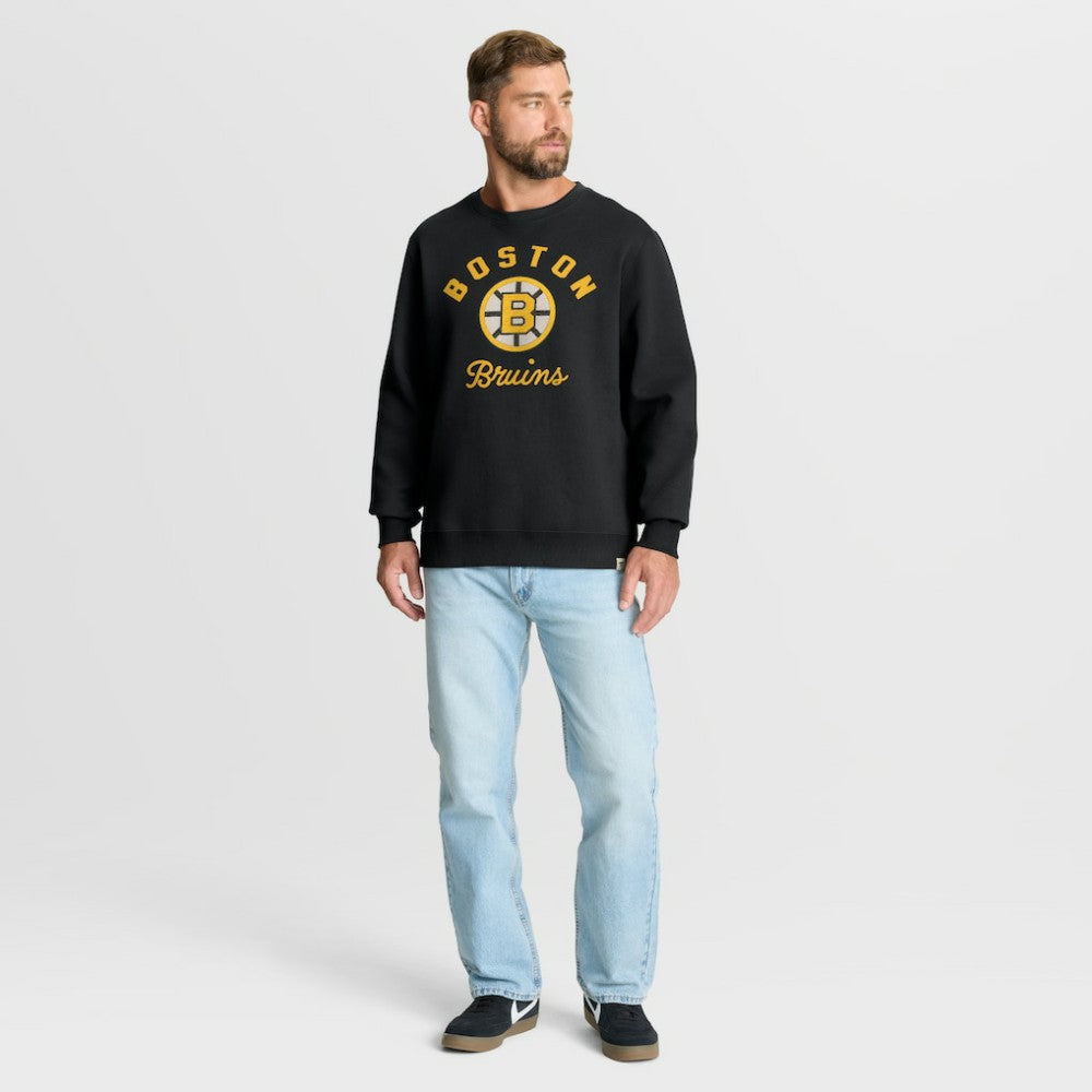 Boston Bruins Fanatics Vintage Stickler Sweatshirt - Black | US 202757026