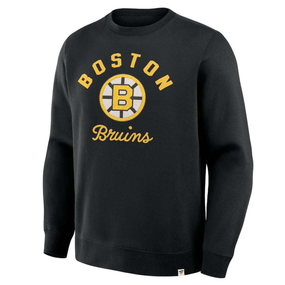 Boston Bruins Fanatics Vintage Stickler Sweatshirt - Black | US 202757026