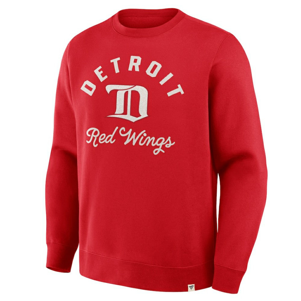 Detroit Red Wings Fanatics Vintage Stickler Sweatshirt - Red | US 202757047