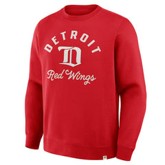 Detroit Red Wings Fanatics Vintage Stickler Sweatshirt - Red | US 202757047