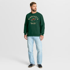 Minnesota Wild Fanatics  Stickler Sweatshirt - Green | US 202757048