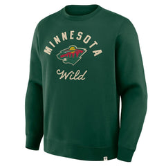 Minnesota Wild Fanatics  Stickler Sweatshirt - Green | US 202757048