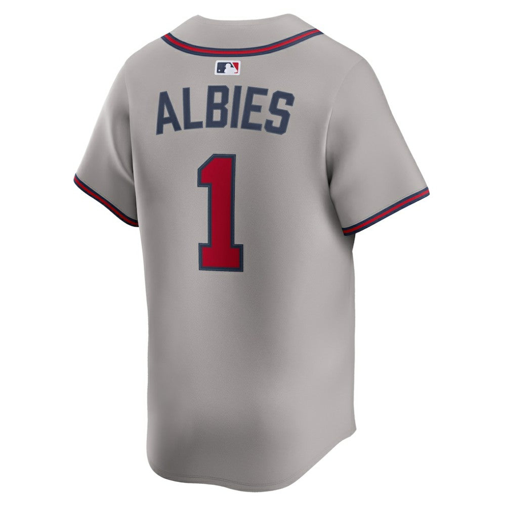 Ozzie Albies Atlanta Braves Nike Road Limited Player Jersey - Gray Jerseys