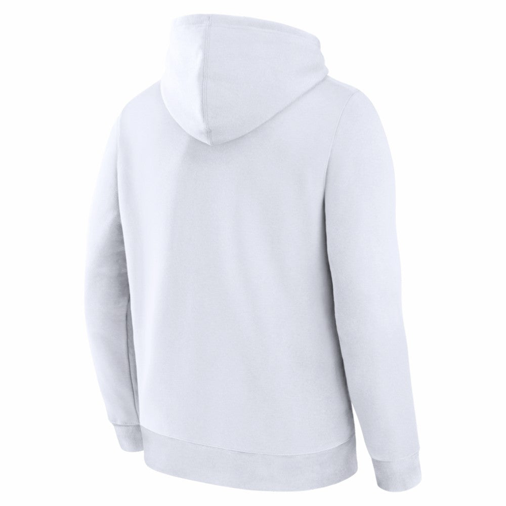 Anaheim Ducks Fanatics Unisex LA Strong Premium Fleece Pullover Hoodie - White | US 202757239