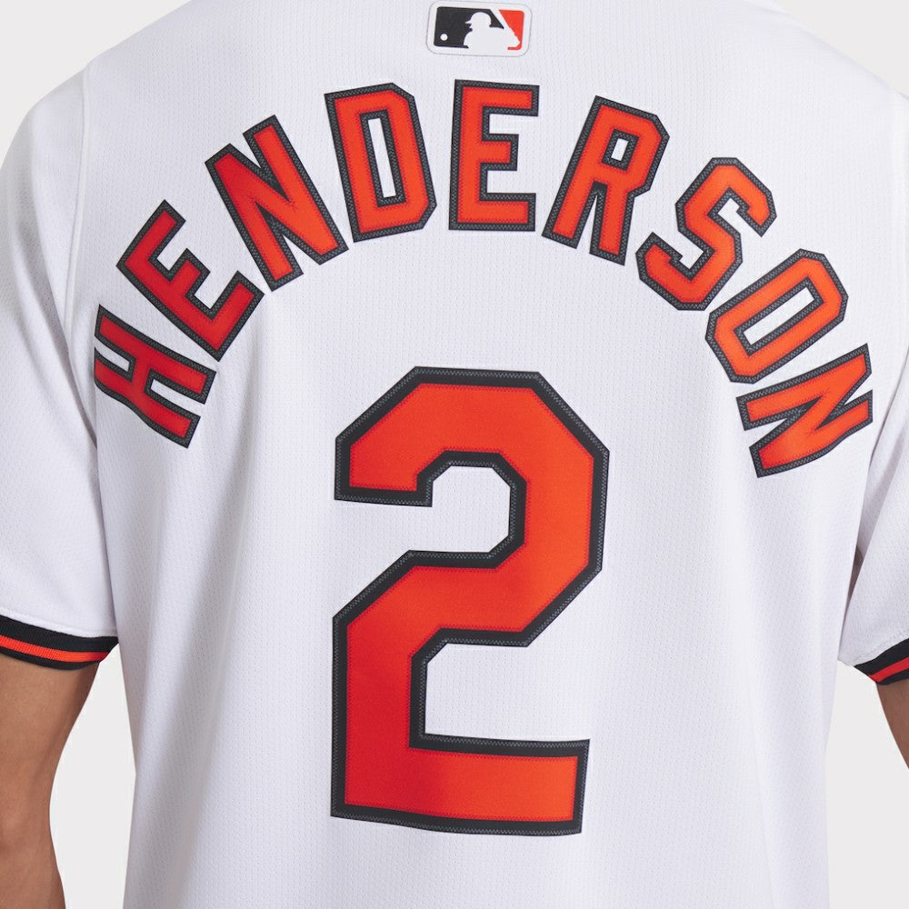 Gunnar Henderson Baltimore Orioles Nike Home Limited Player Jersey - White Jerseys