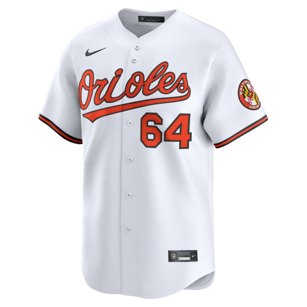 Dean Kremer Baltimore Orioles Nike Home Limited Player Jersey - White Jerseys