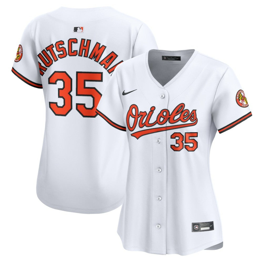 Adley Rutschman Baltimore Orioles Nike Women's Home Limited Player Jersey - White Jerseys