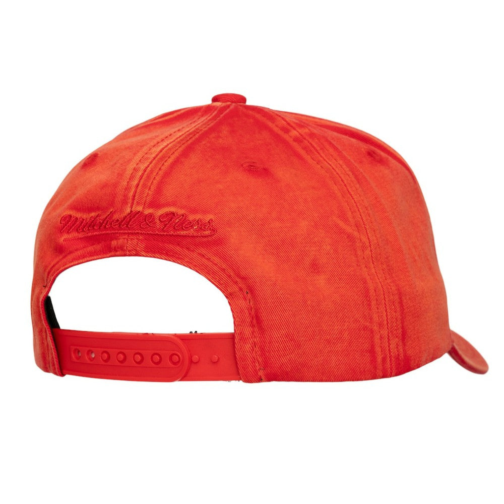 Detroit Red Wings Mitchell & Ness Downtown Snow Wash Pro-Crown Adjustable Hat - Red | US 202757465