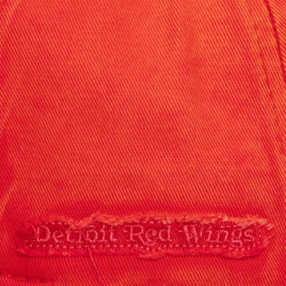 Detroit Red Wings Mitchell & Ness Downtown Snow Wash Pro-Crown Adjustable Hat - Red | US 202757465