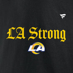 Los Angeles Rams Unisex LA Strong Fleece Pullover Hoodie - Black Hoodies