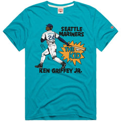Ken Griffey Jr. Seattle Mariners Homage Graphic Player T-Shirt - Teal T-shirts