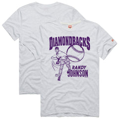 Randy Johnson Arizona Diamondbacks Homage Graphic Player T-Shirt - Ash T-shirts