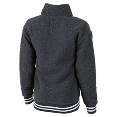 Los Angeles Dodgers G-III 4Her by Carl Banks Women's Play Action Sherpa Fleece Quarter-Zip Jacket - Gray Jackets