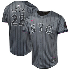 Juan Soto New York Mets Nike Youth City Connect Limited Jersey  - Gray Jerseys
