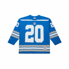 Barry Sanders Detroit Lions Maxxed Out Fashion Hockey Jersey - Blue Jerseys