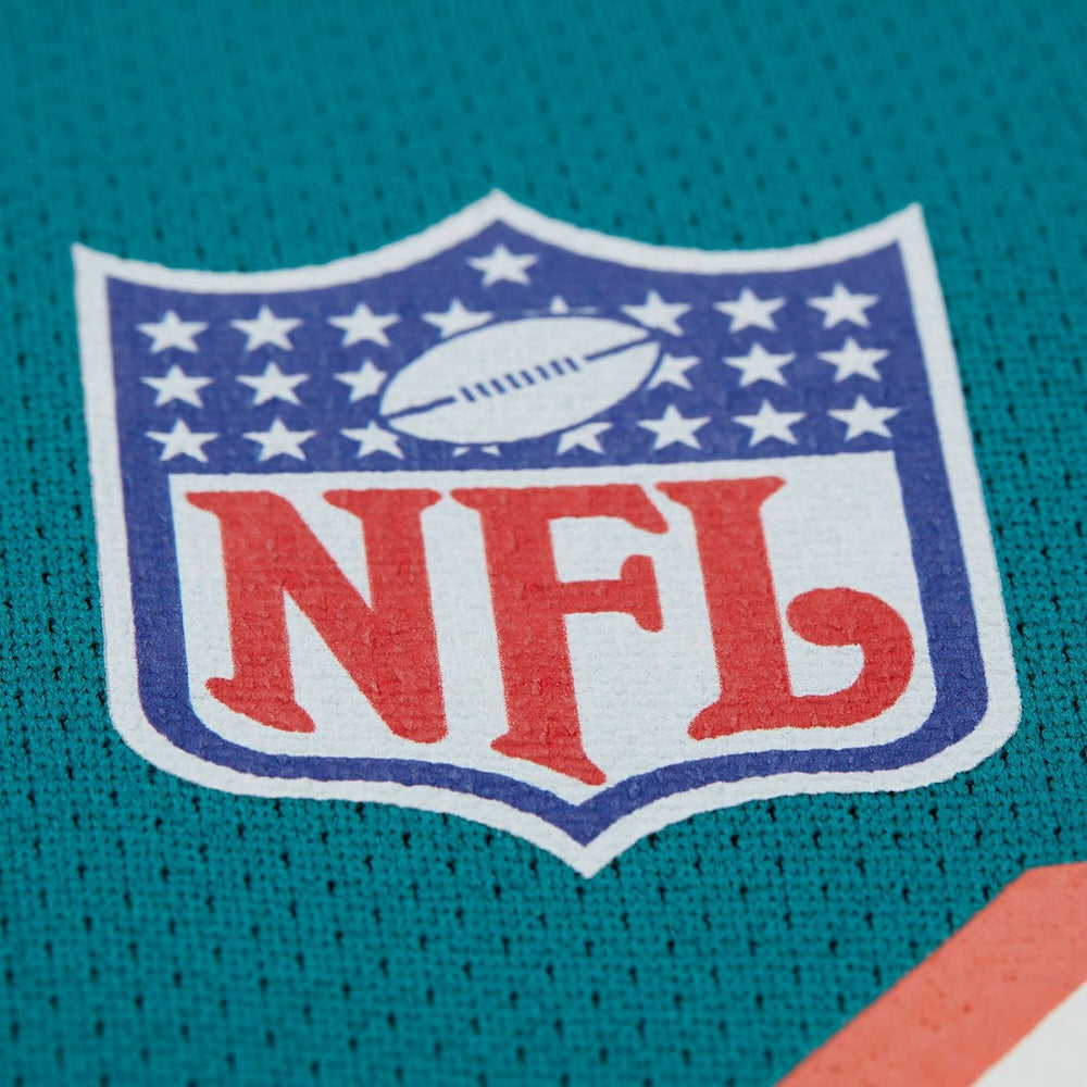 Dan Marino Miami Dolphins Maxxed Out Fashion Hockey Jersey - Aqua Jerseys