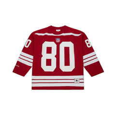 Jerry Rice San Francisco 49ers Maxxed Out Fashion Hockey Jersey - Scarlet Jerseys