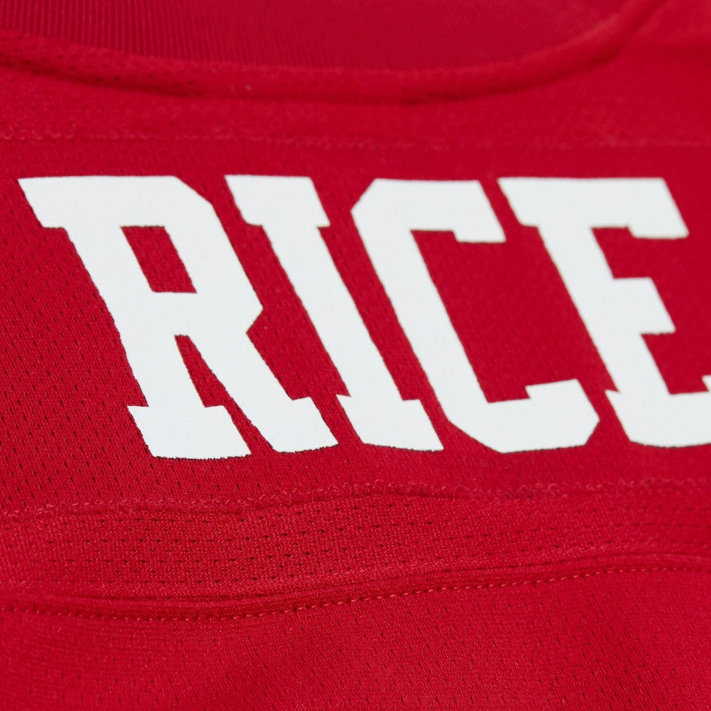 Jerry Rice San Francisco 49ers Maxxed Out Fashion Hockey Jersey - Scarlet Jerseys