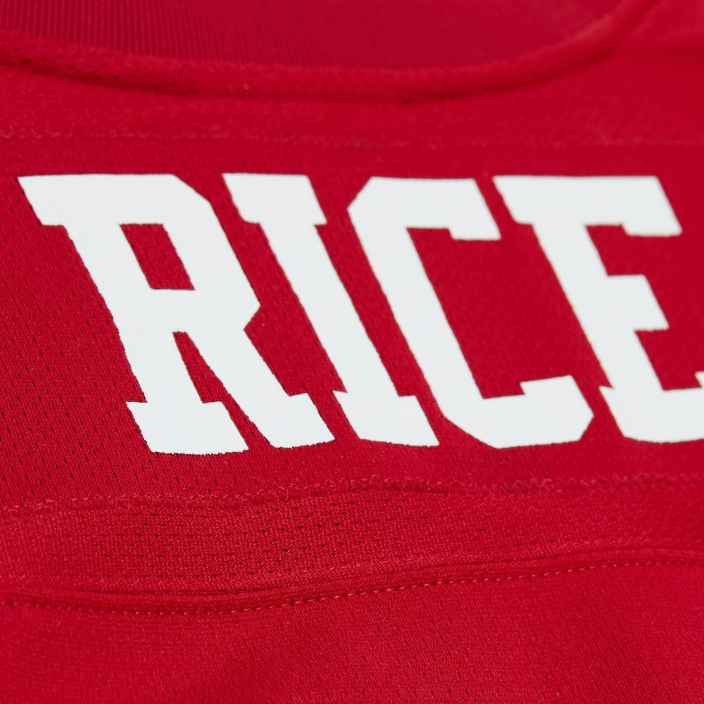Jerry Rice San Francisco 49ers Maxxed Out Fashion Hockey Jersey - Scarlet Jerseys
