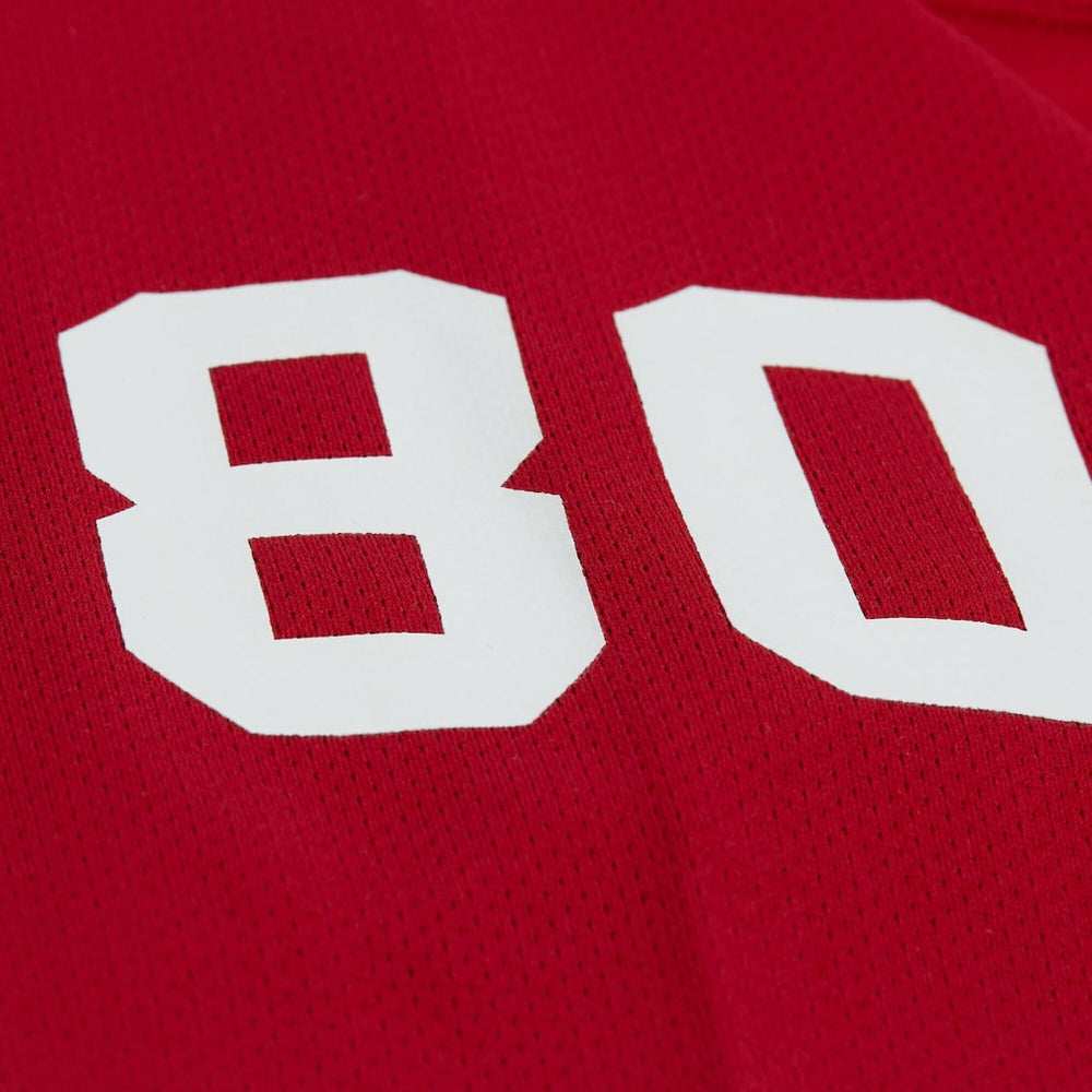 Jerry Rice San Francisco 49ers Maxxed Out Fashion Hockey Jersey - Scarlet Jerseys