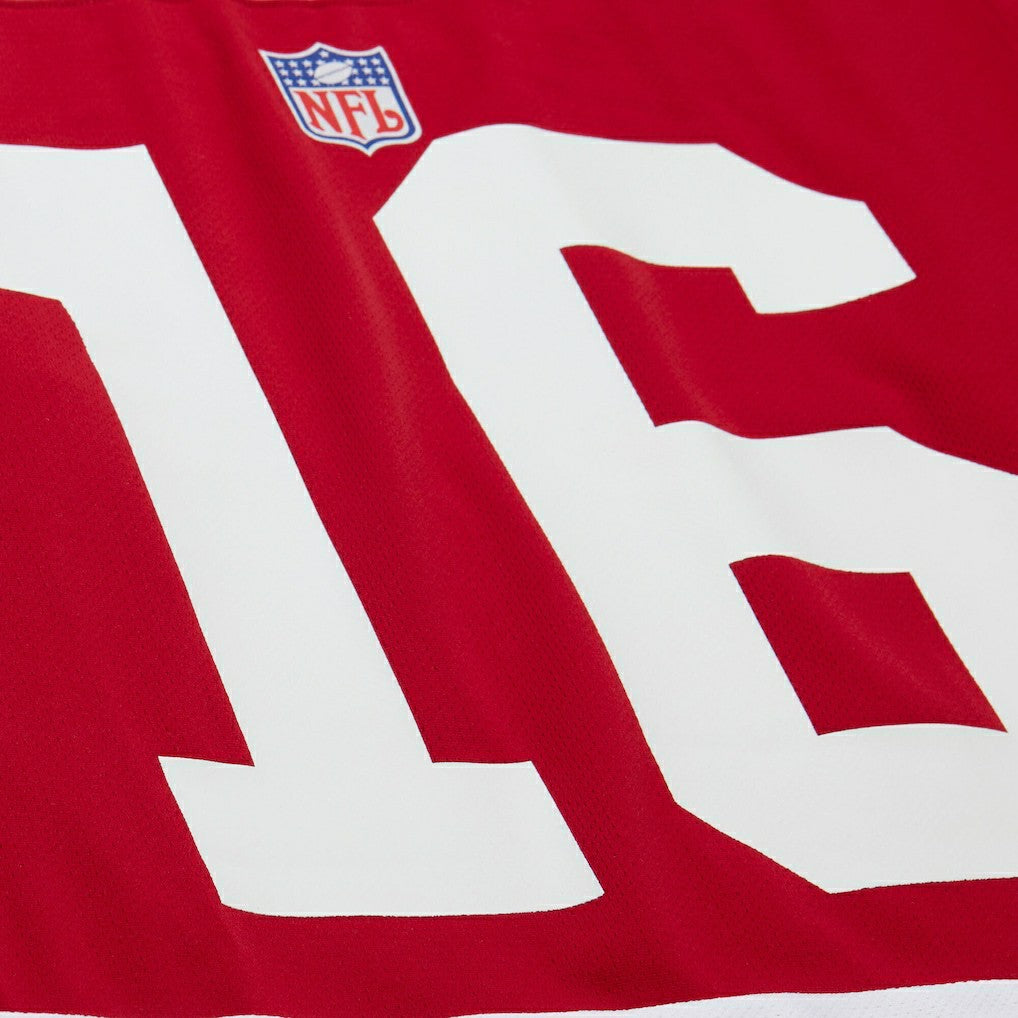 Joe Montana San Francisco 49ers Maxxed Out Fashion Hockey Jersey - Scarlet Jerseys
