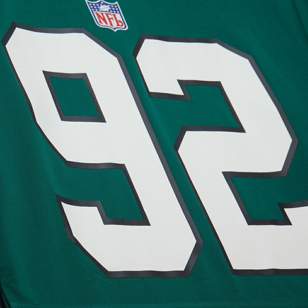 Reggie White Philadelphia Eagles Maxxed Out Fashion Hockey Jersey - Kelly Green Jerseys