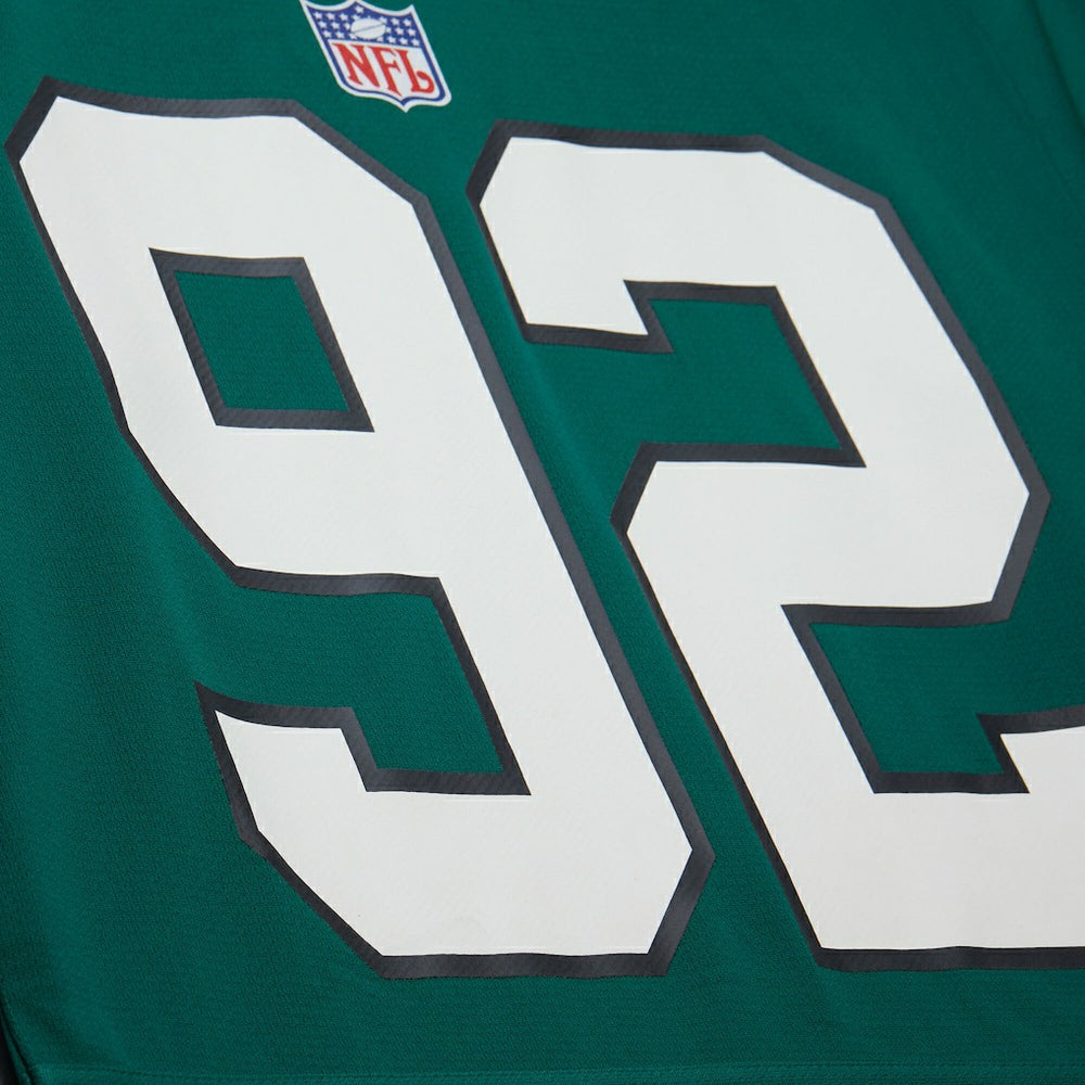 Reggie White Philadelphia Eagles Maxxed Out Fashion Hockey Jersey - Kelly Green Jerseys